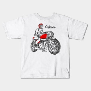 Caferacer Custom (Bright Color) Kids T-Shirt